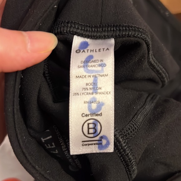 Athleta Elation 7/8 Tight with Powervita Black XS - Picture 11 of 11